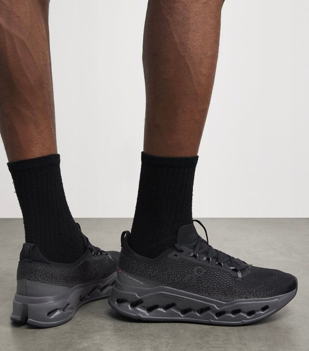 On Cloudsurfer Max Black Eclipse Running Shoes