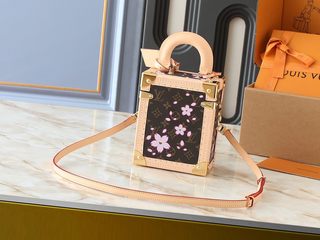 Louis Vuitton Camera Box Cherry Blossom Monogram Bag — back