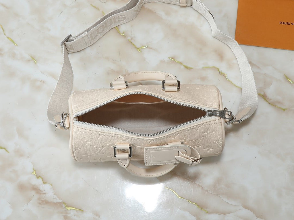 Louis Vuitton Keepall Monogram Taurillon Leather Handbag — detail