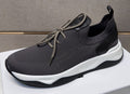 Berluti Charcoal Gray Lace-Up Sneakers — hero