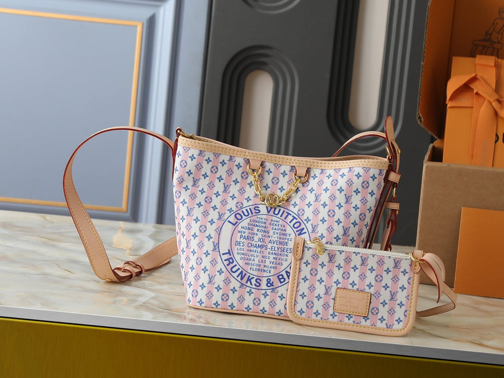 Louis Vuitton Stamp All In BB Monogram Bucket Bag — hero