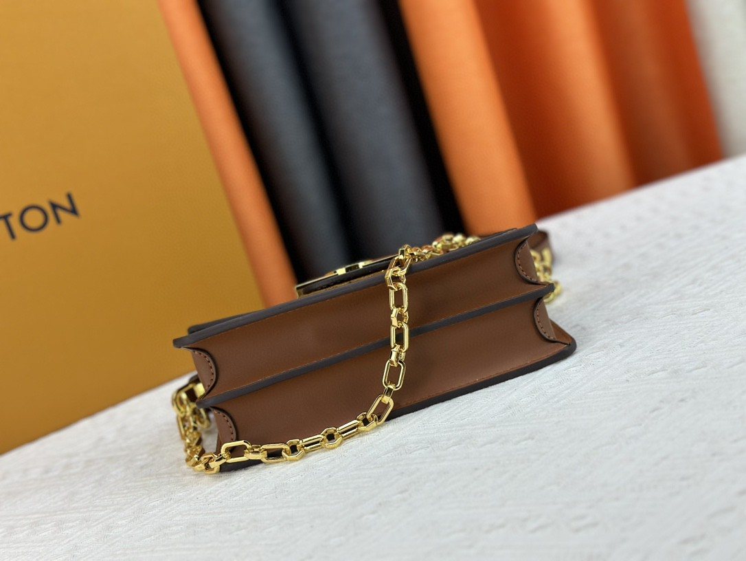 Louis Vuitton Dauphine East West Monogram Shoulder Bag — detail