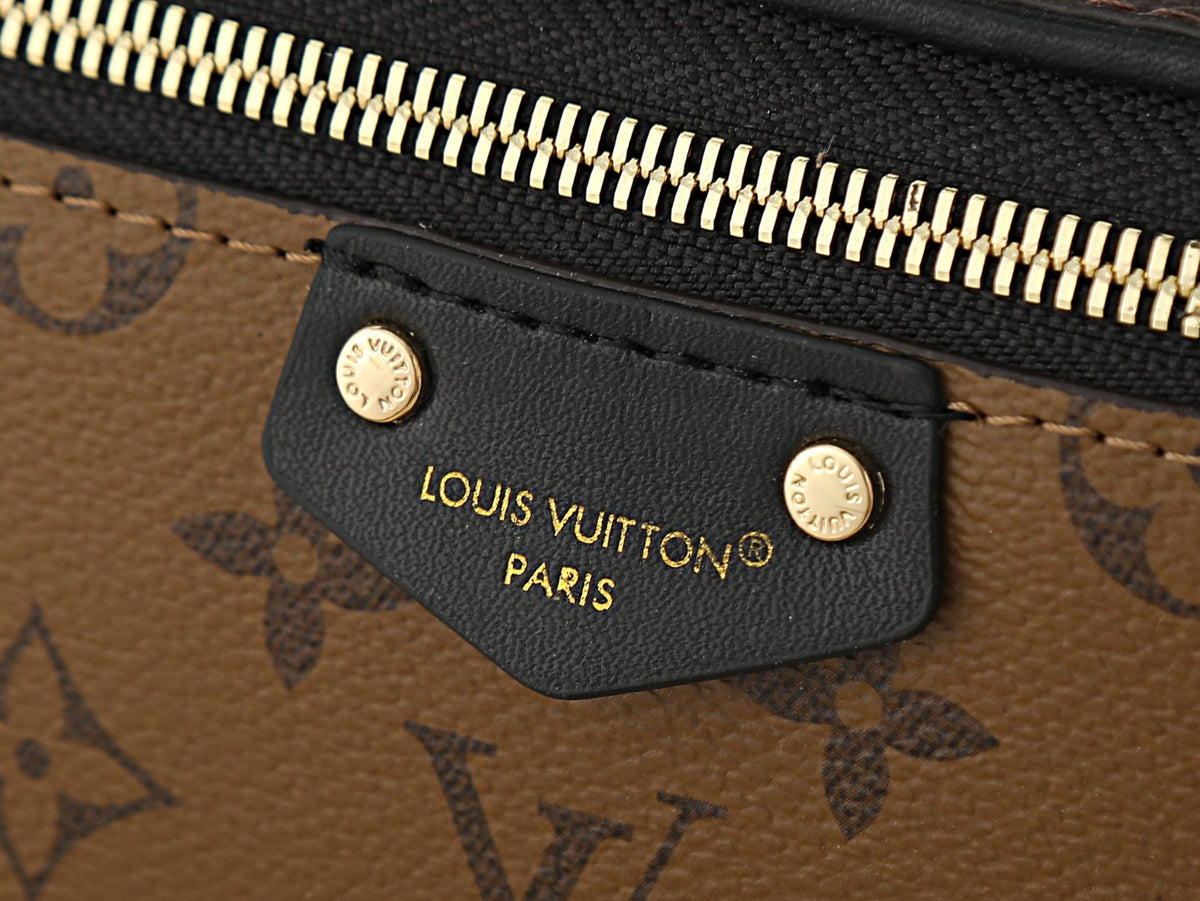 Louis Vuitton Vanity Pouch Monogram Trunk Handbag — detail