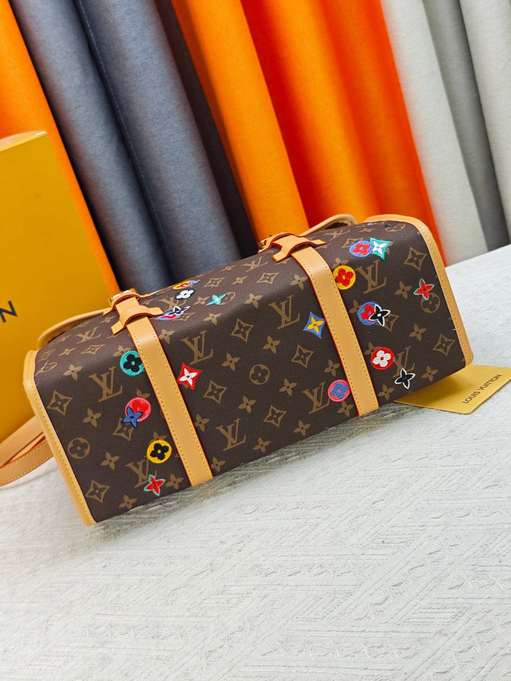Louis Vuitton Jet Lag Monogram Messenger Bag — detail