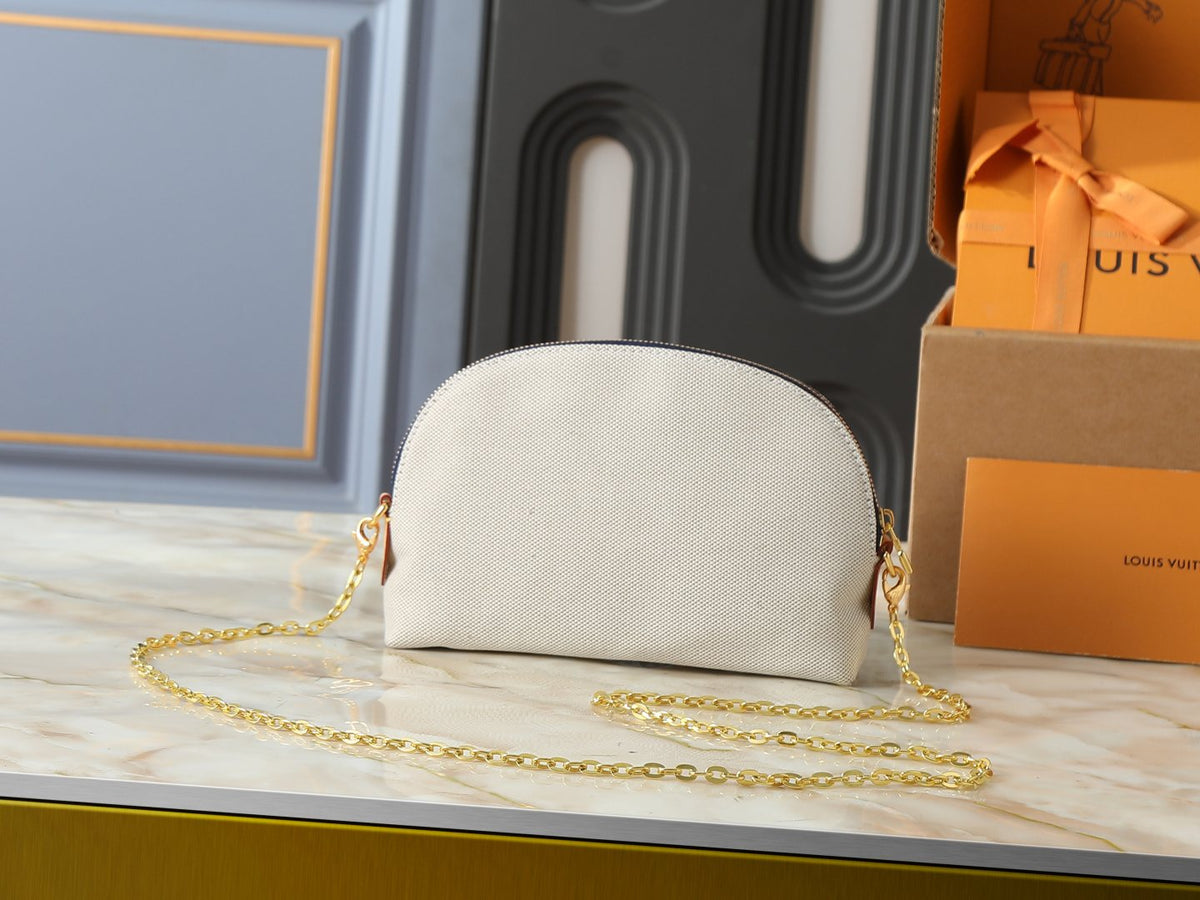 Louis Vuitton Arched Zip-Top Cosmetic Pouch — back
