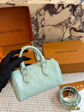 Louis Vuitton Nano Speedy Monogram Barrel Bag — model