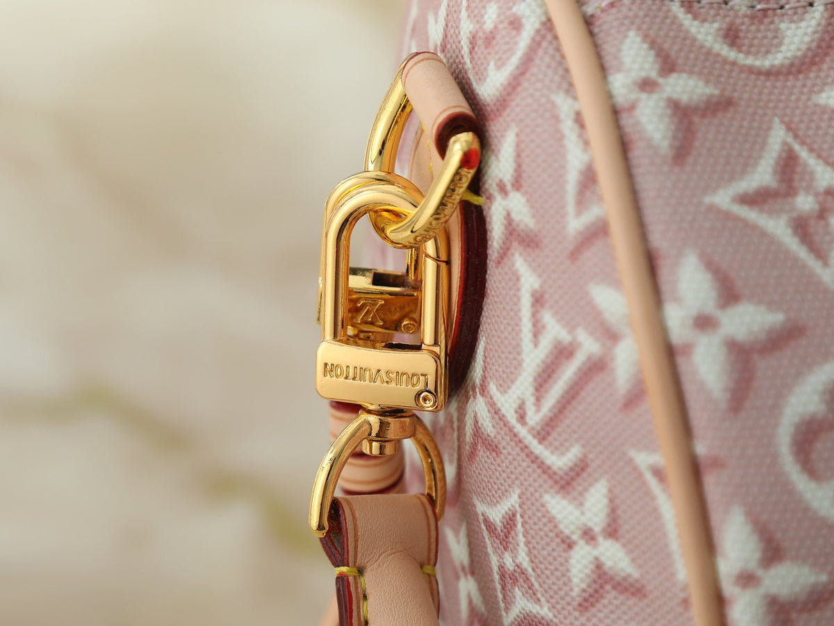 Louis Vuitton Speedy Soft Monogram Emblème Bag — detail