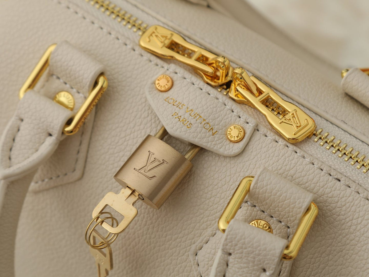 Louis Vuitton Speedy Trunk Handbag — detail
