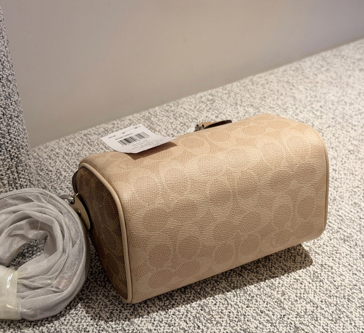 Coach Rowan Zip-Top Satchel Bag — back