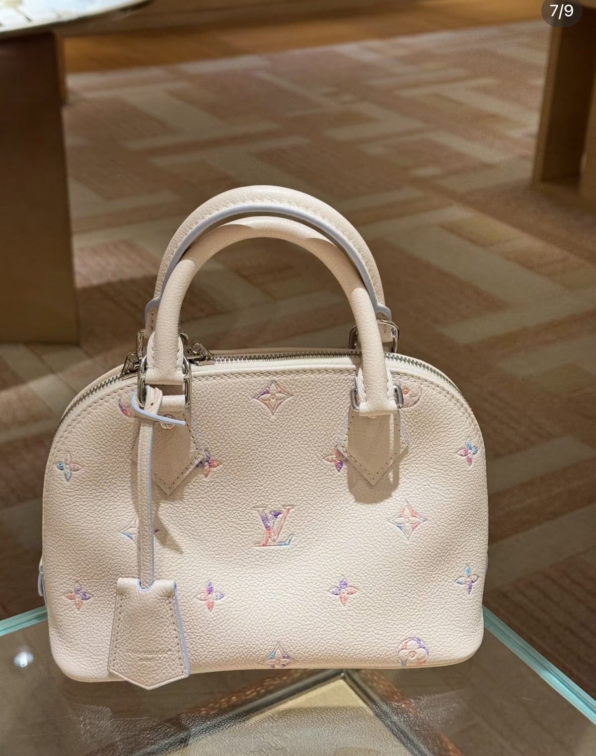 Louis Vuitton Alma Pastel Monogram Handbag — hero