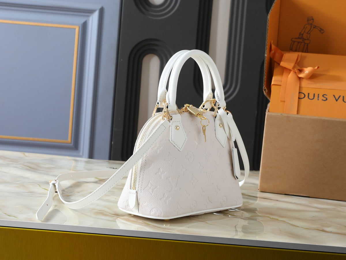 Louis Vuitton Alma BB Monogram Empreinte Bag — side