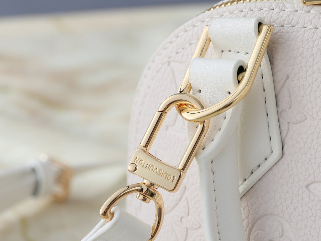 Louis Vuitton Alma BB Monogram Empreinte Bag — detail
