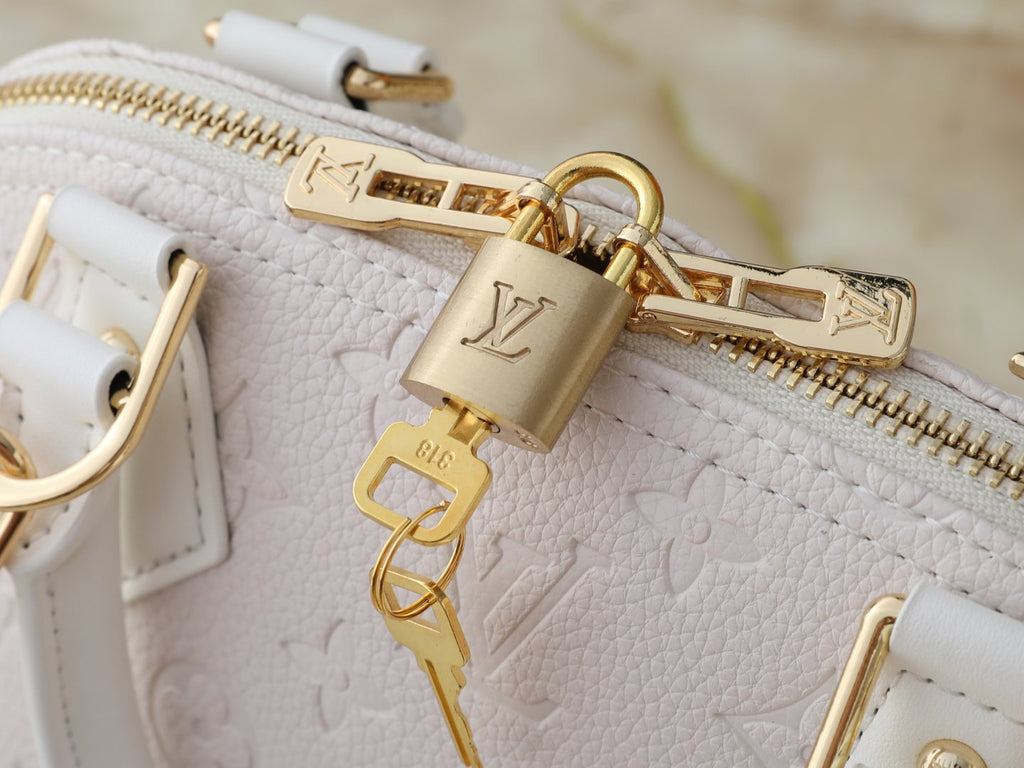 Louis Vuitton Alma BB Monogram Empreinte Bag — detail