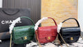 Chanel Crocodile-Embossed Top-Handle Flap Bag — hero