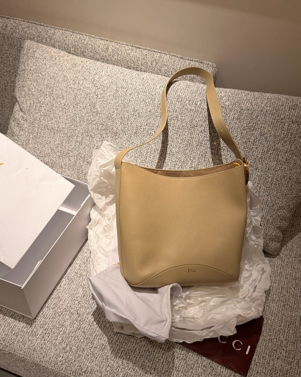 Dior Medaillon Bucket Shoulder Bag — hero
