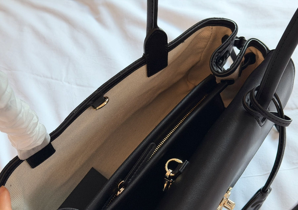 Chanel Baguette Shoulder Bag with Side Cords — detail
