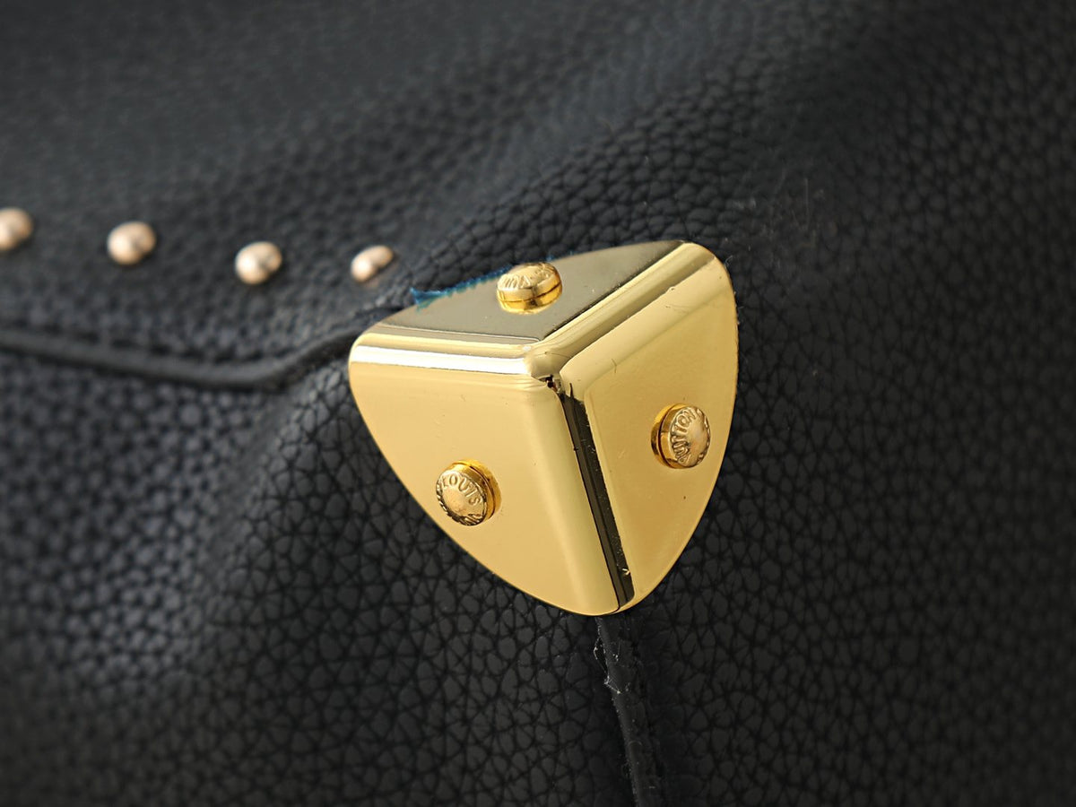 Louis Vuitton Noé Trunk Drawstring Bucket Bag — detail