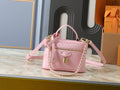 Louis Vuitton Vanity Chain Pouch Embossed Motif Bag — hero