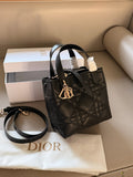 Dior Toujours Quilted Top-Handle Handbag — hero