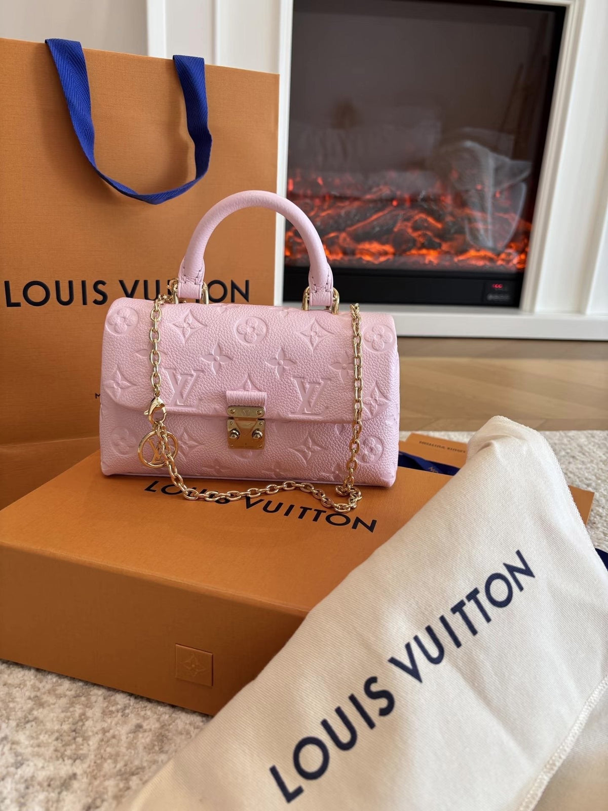 Louis Vuitton Madeleine Nano Top-Handle Flap Bag — hero