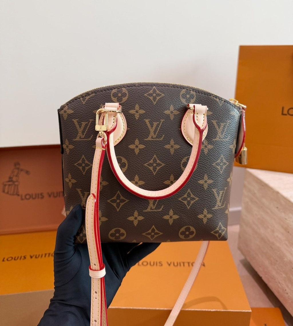Louis Vuitton Lockit BB Monogram Top-Handle Bag — back