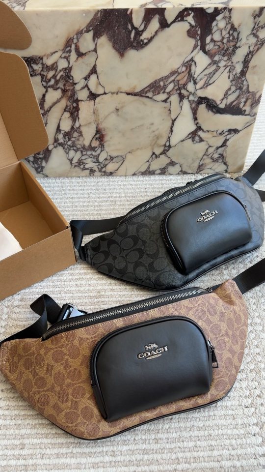 Coach Raised-Pocket Belt Bag — hero