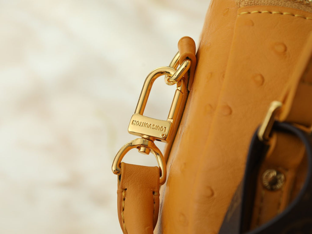 Louis Vuitton Express Dotted-Texture Shoulder Bag — detail
