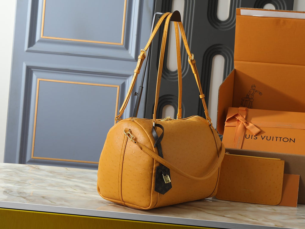 Louis Vuitton Express Dotted-Texture Shoulder Bag — side