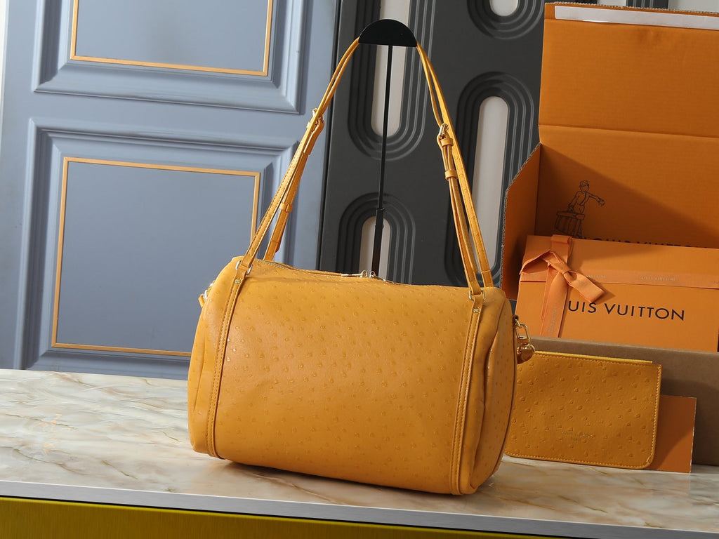 Louis Vuitton Express Dotted-Texture Shoulder Bag — back