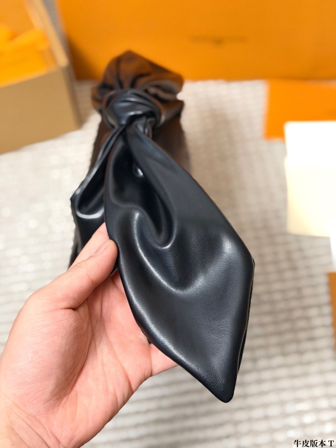 Louis Vuitton Bundle Trunk Knotted-Handle Handbag — detail