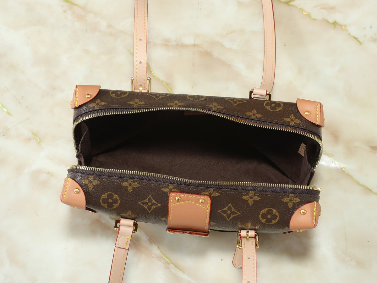Louis Vuitton Malle de Jour Monogram Shoulder Bag — detail