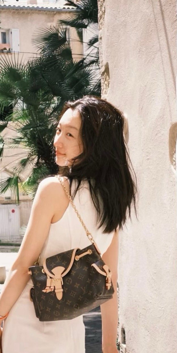Louis Vuitton Odyssée Monogram Shoulder Bag — model