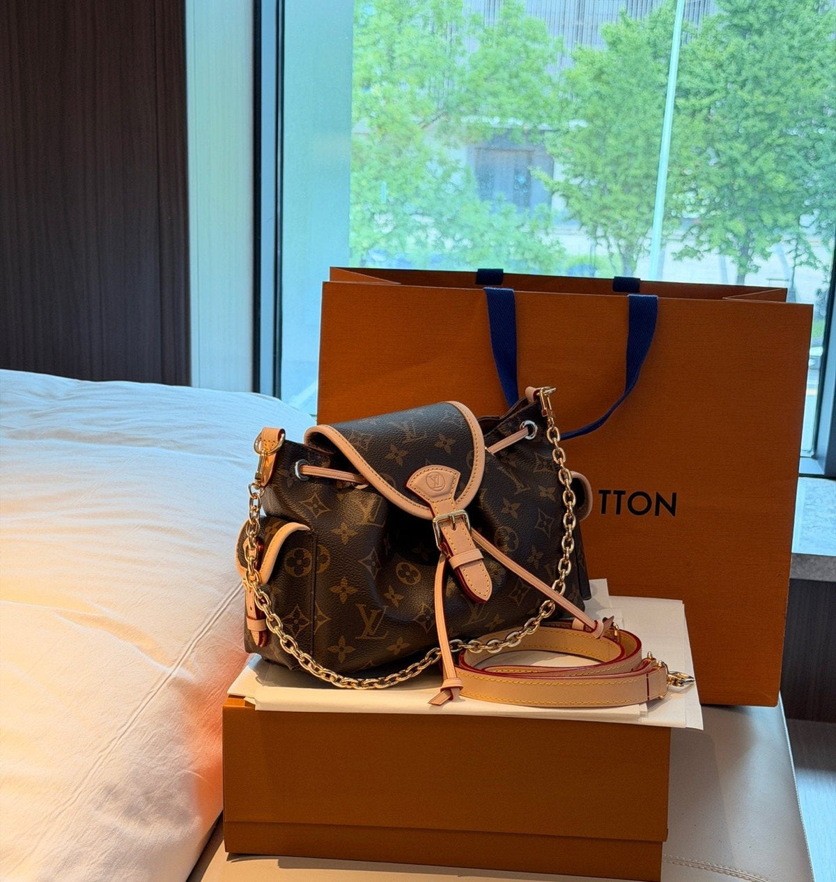 Louis Vuitton Odyssée Monogram Shoulder Bag — hero