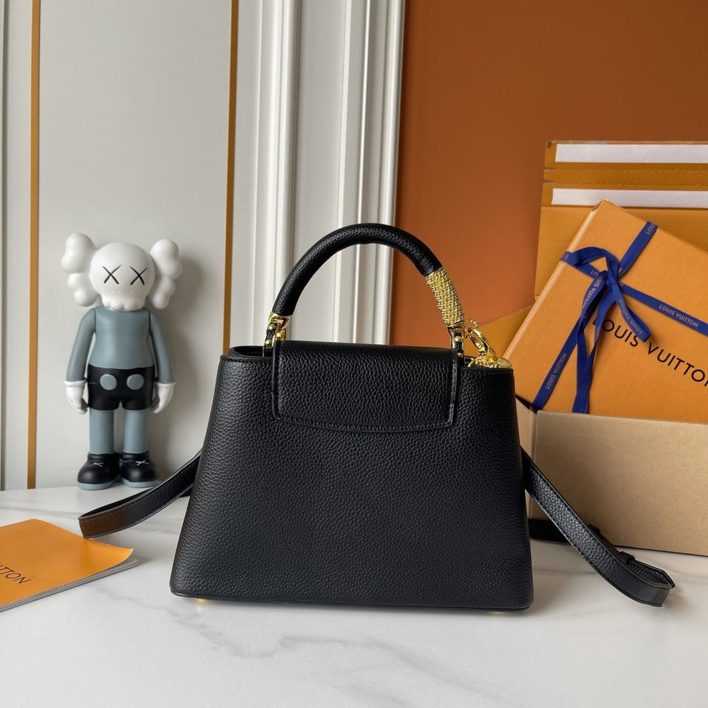 Louis Vuitton Capucines Nano V Mirage Top-Handle Bag — back