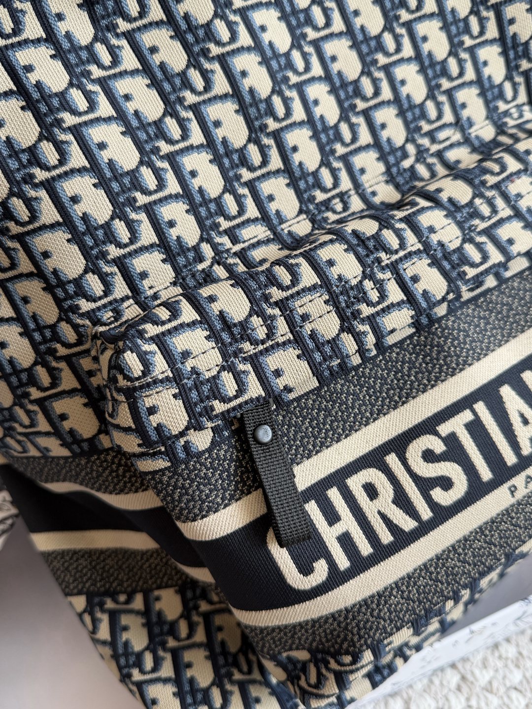 Dior Oblique Monogram Backpack — detail