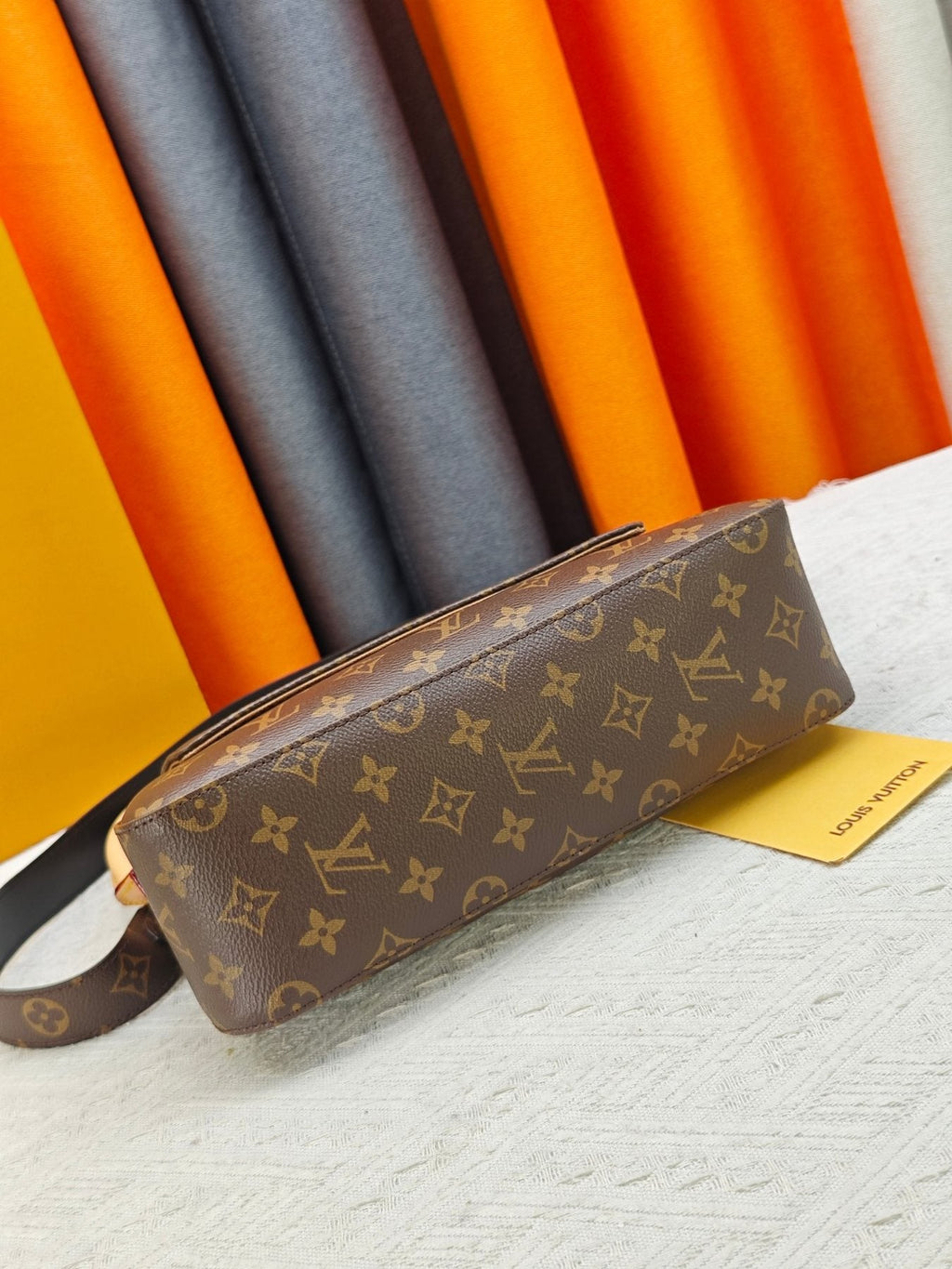 Louis Vuitton Looping Monogram Shoulder Bag — detail