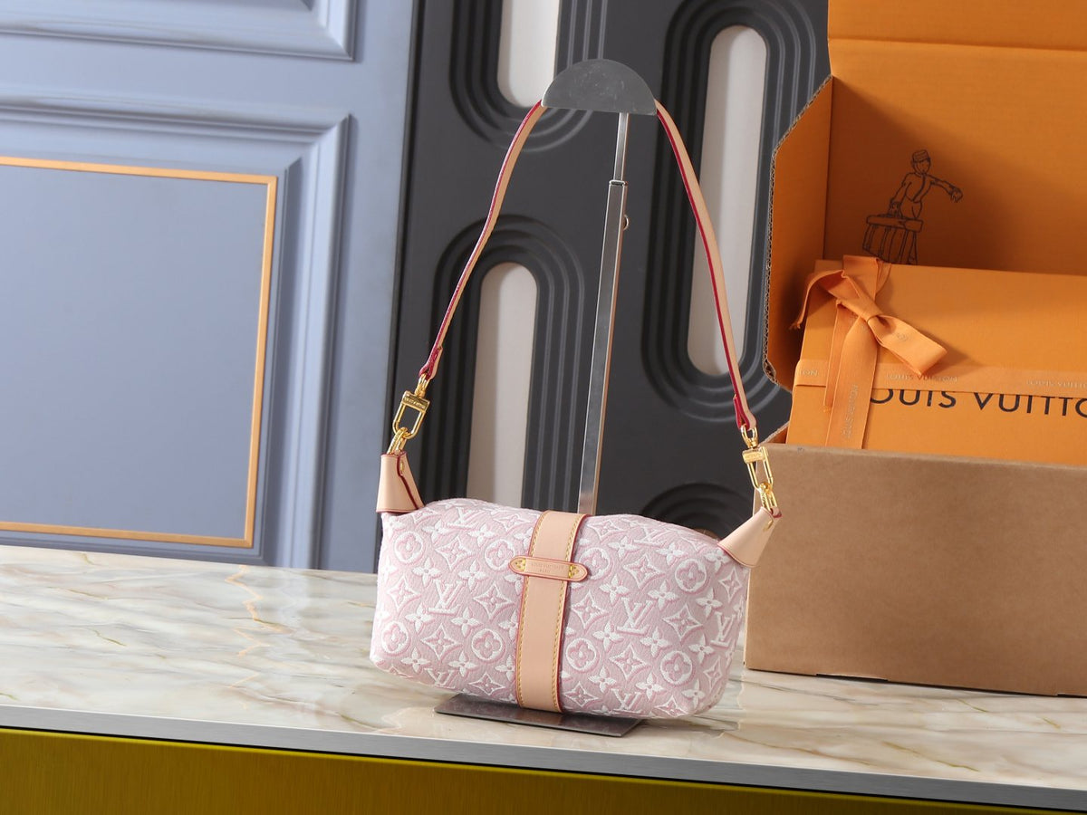 Louis Vuitton Pochette Mia Monogram Shoulder Bag — back