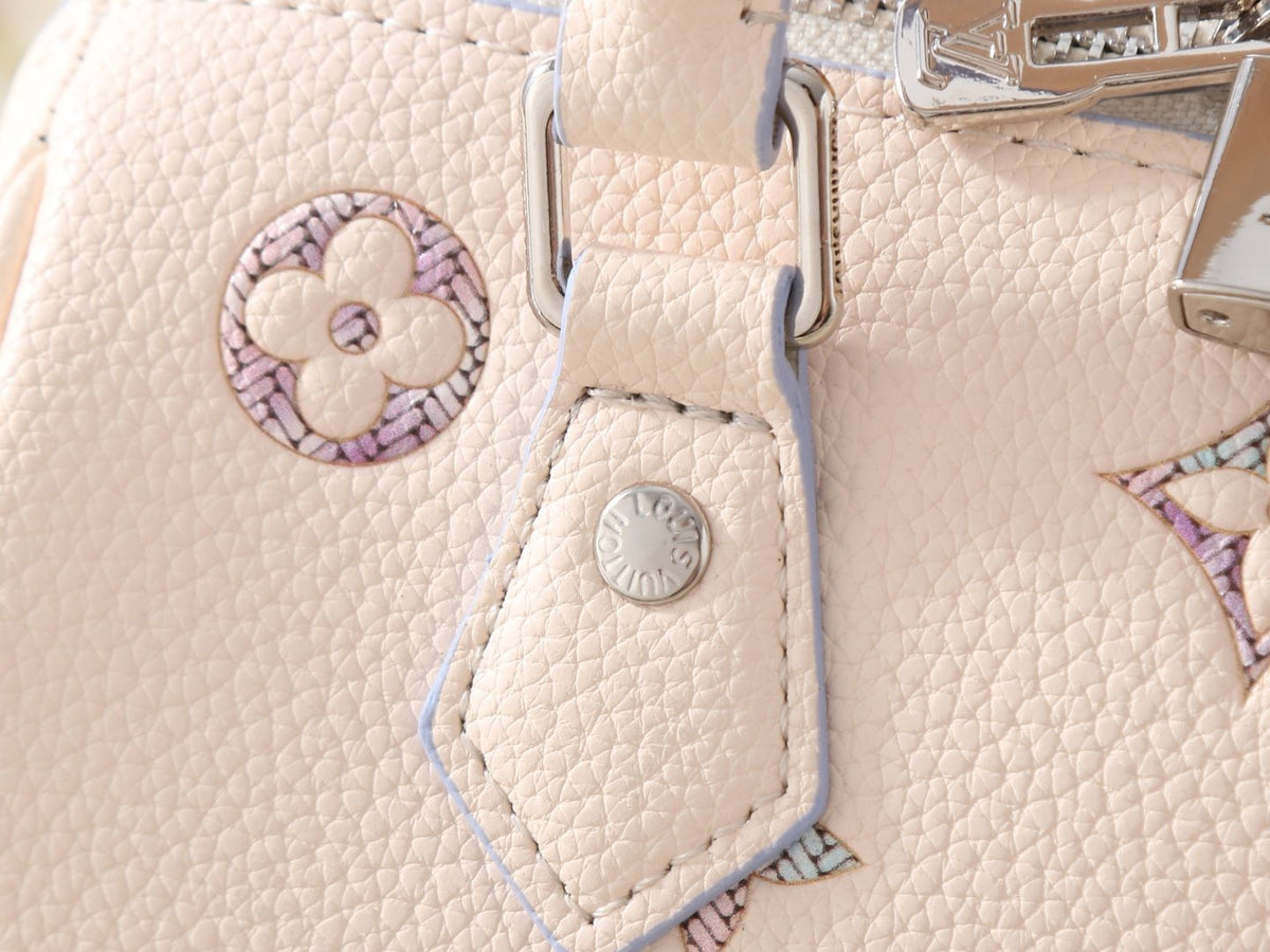 Louis Vuitton Speedy Bandoulière Zip-Top Satchel — detail