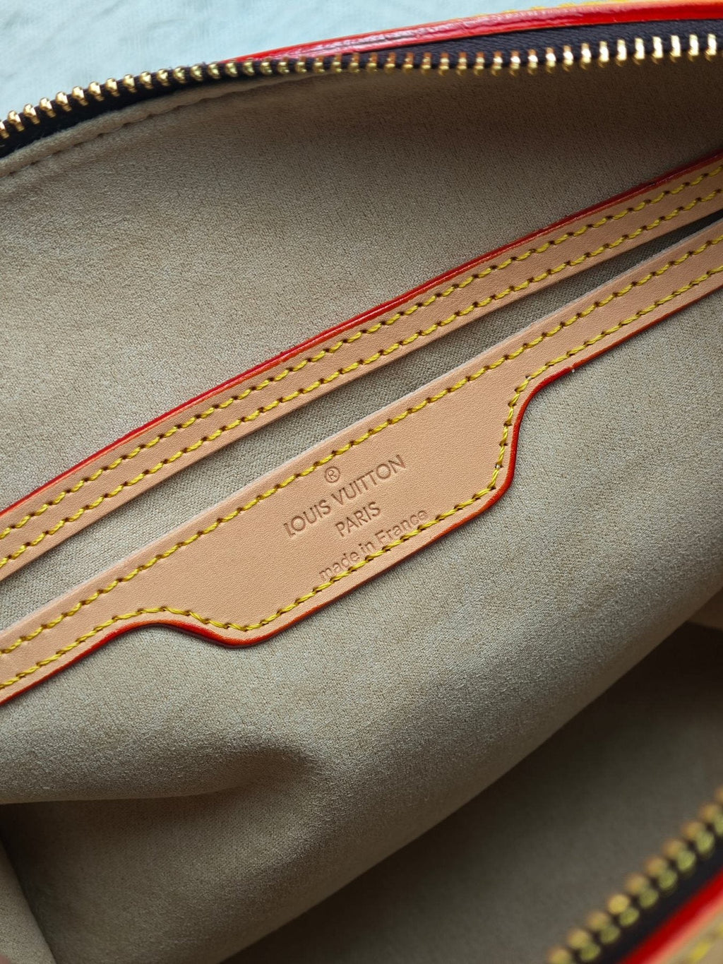 Louis Vuitton Retiro Monogram Handbag — detail