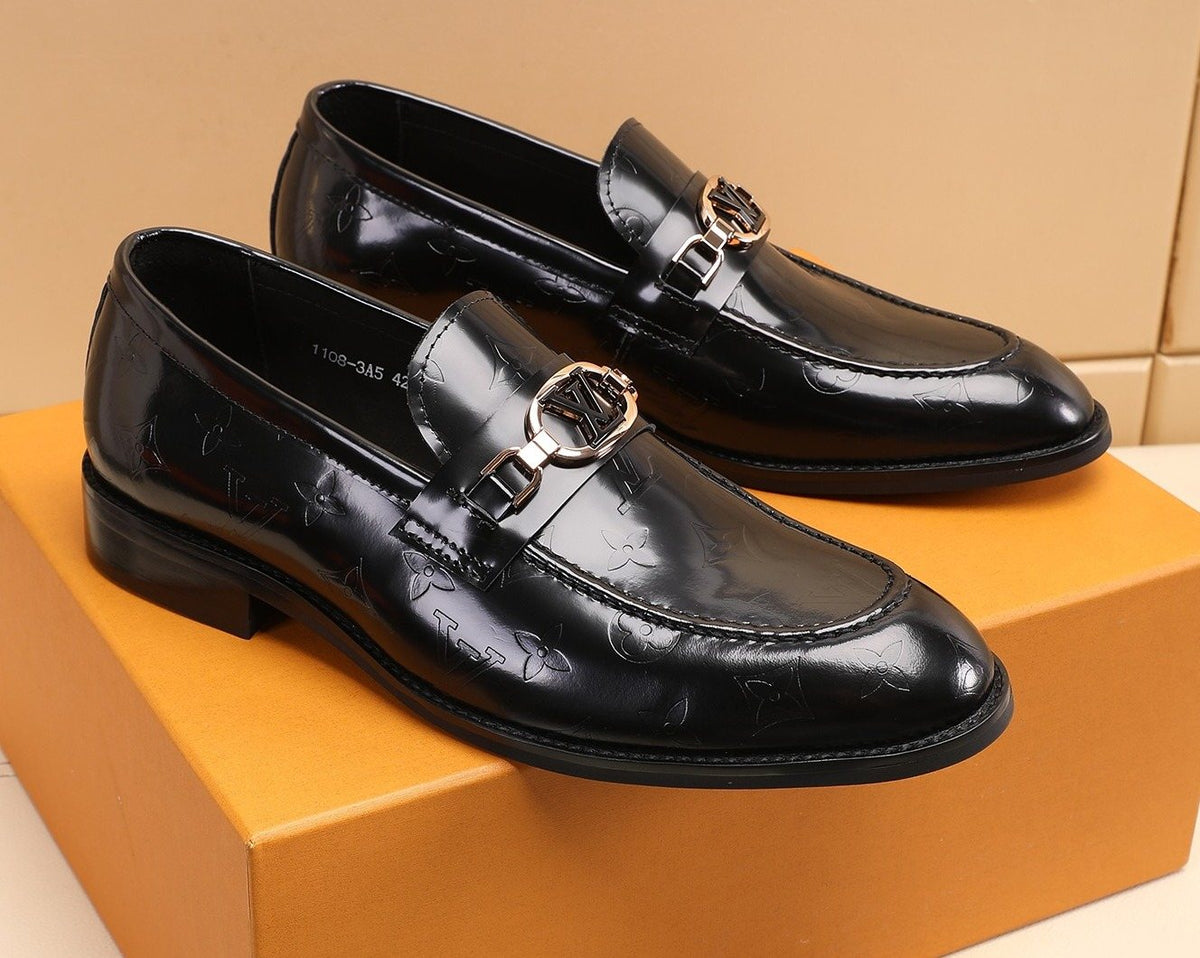 Louis Vuitton Embossed Bit Loafers — hero