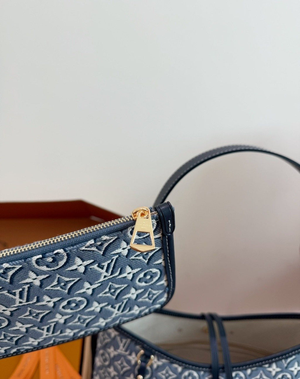 Louis Vuitton Carryall Monogram Jacquard Shoulder Bag — detail