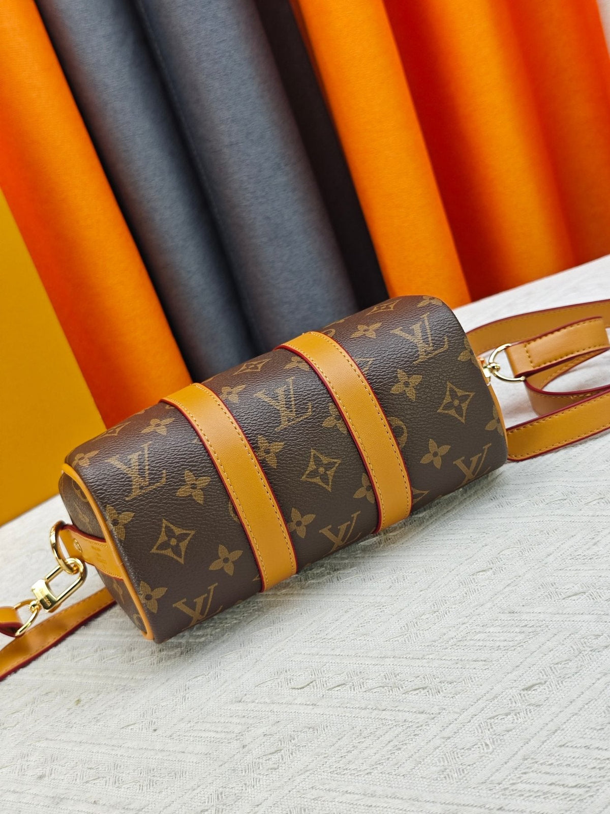 Louis Vuitton Keepall Monogram Barrel Bag — detail