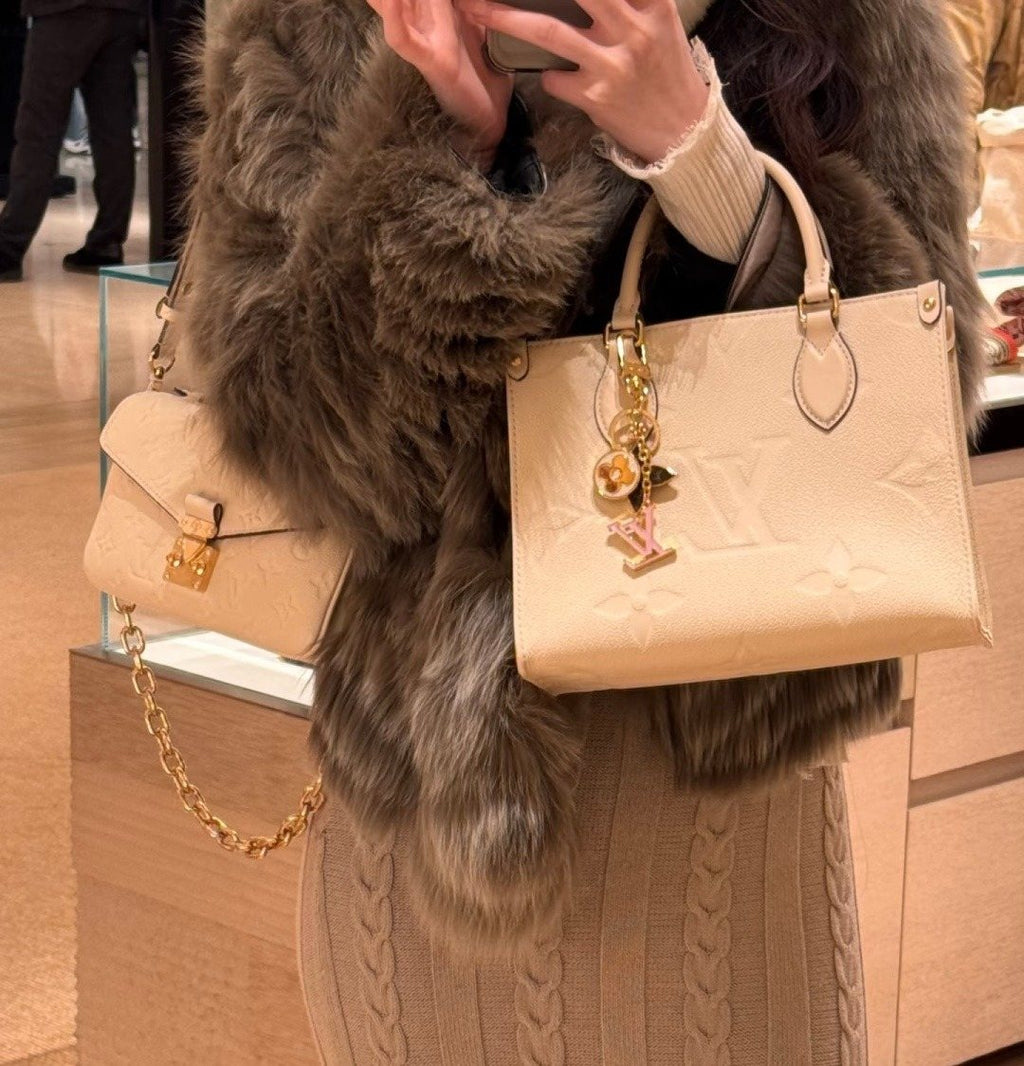 Louis Vuitton OnTheGo Structured Tote Bag — model