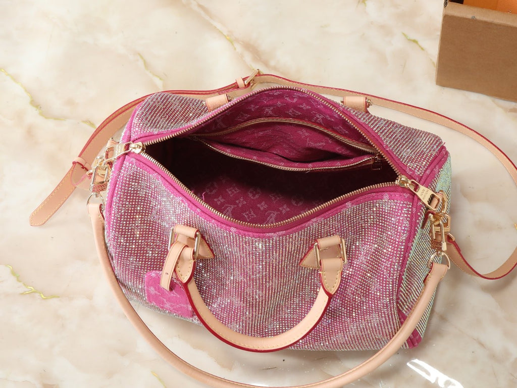 Louis Vuitton Speedy Soft Monogram Top-Handle Bag — detail
