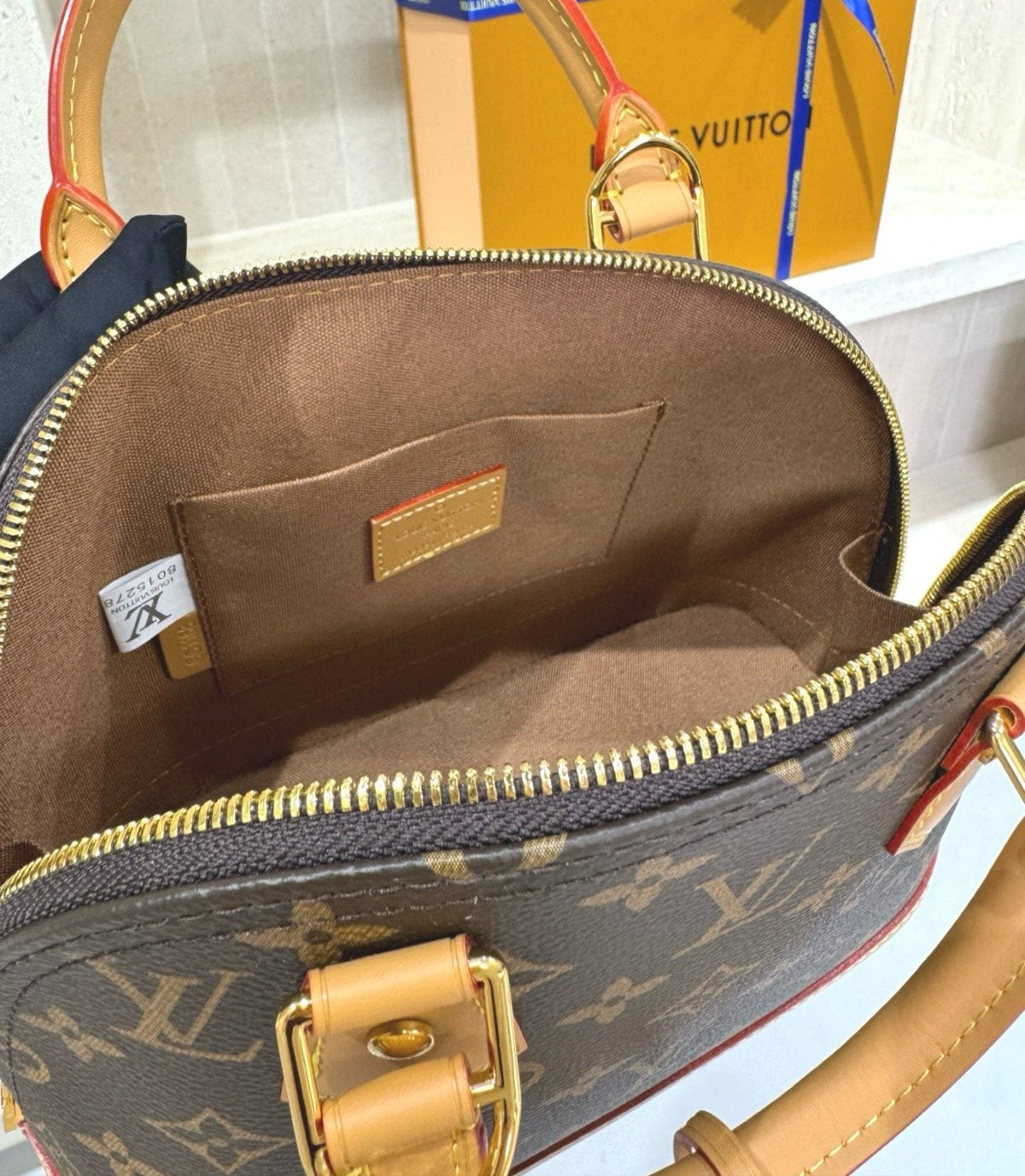 Louis Vuitton Domed Top-Handle Bag — detail