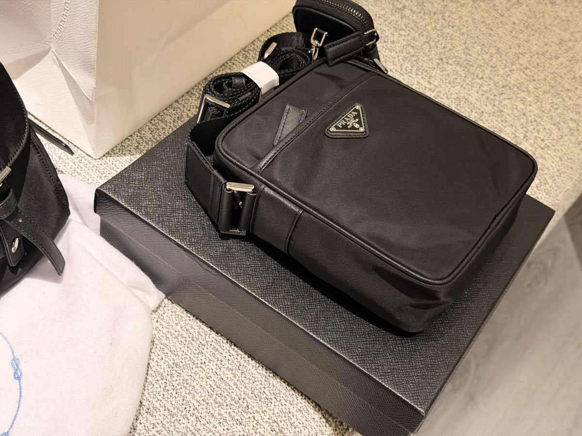 Prada Nylon Crossbody Bag with Strap Pouch — hero
