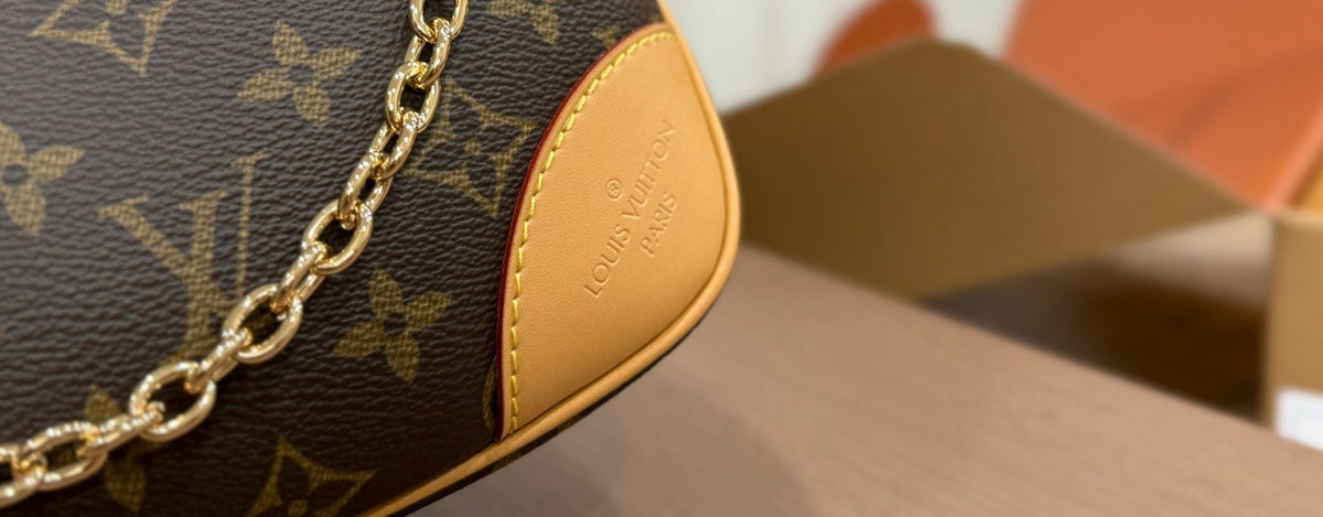 Louis Vuitton Monogram Crescent Shoulder Bag — detail