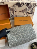Louis Vuitton Speedy Sage Green Monogram Duffel Bag — hero