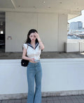Black Flap Chain Shoulder Bag — hero