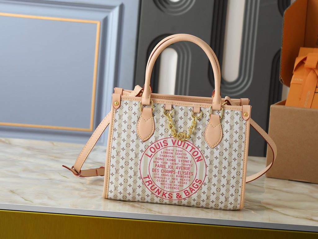 Louis Vuitton Stamp OnTheGo Monogram Tote — hero